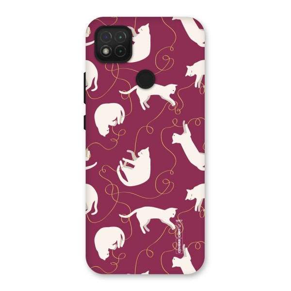 Lazy Kitty Back Case for Redmi 9C