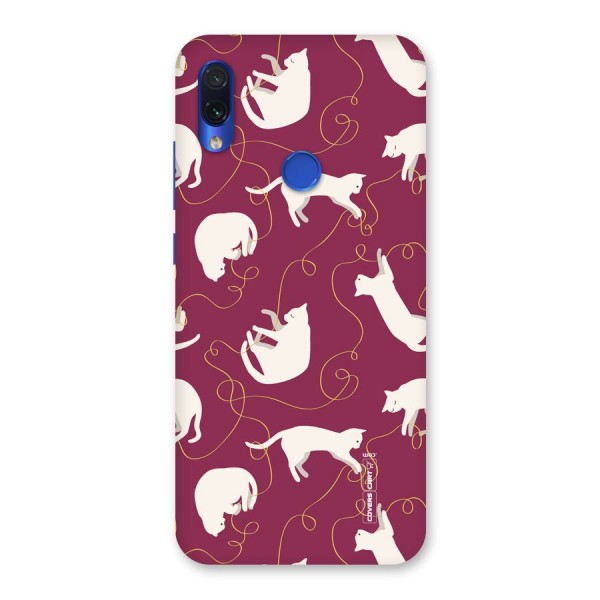 Lazy Kitty Back Case for Redmi Note 7