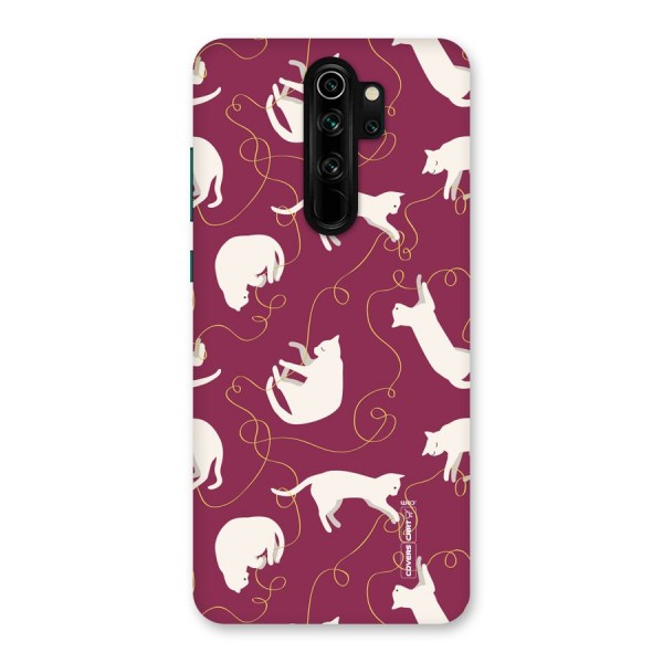 Lazy Kitty Back Case for Redmi Note 8 Pro