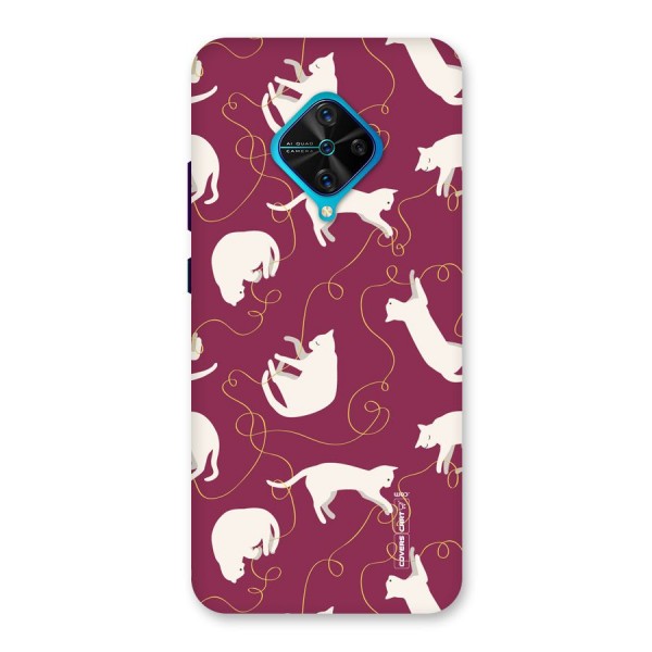 Lazy Kitty Back Case for Vivo S1 Pro