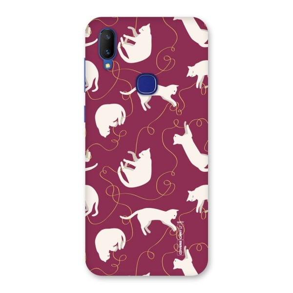 Lazy Kitty Back Case for Vivo V11