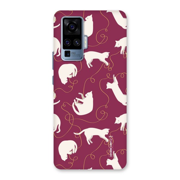 Lazy Kitty Back Case for Vivo X50 Pro