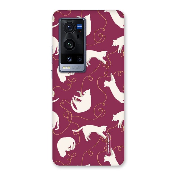 Lazy Kitty Back Case for Vivo X60 Pro Plus