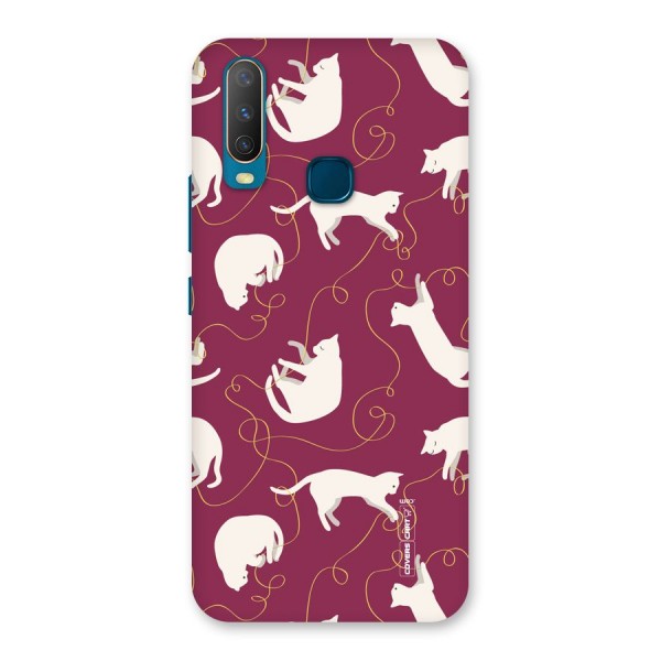 Lazy Kitty Back Case for Vivo Y15