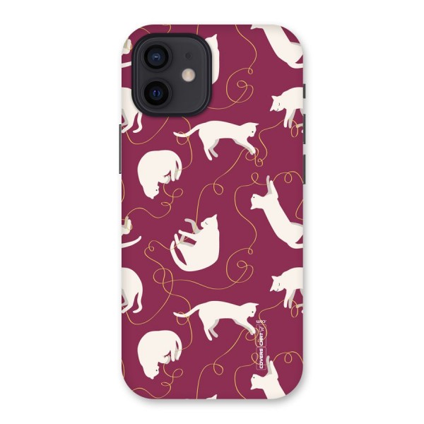 Lazy Kitty Back Case for iPhone 12