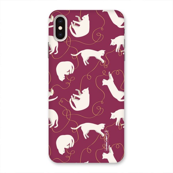 Lazy Kitty Back Case for iPhone XS Max