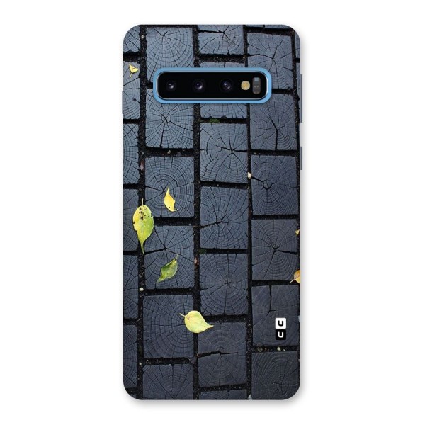 Leaf On Floor Back Case for Galaxy S10