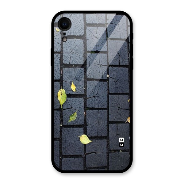 Leaf On Floor Glass Back Case for XR