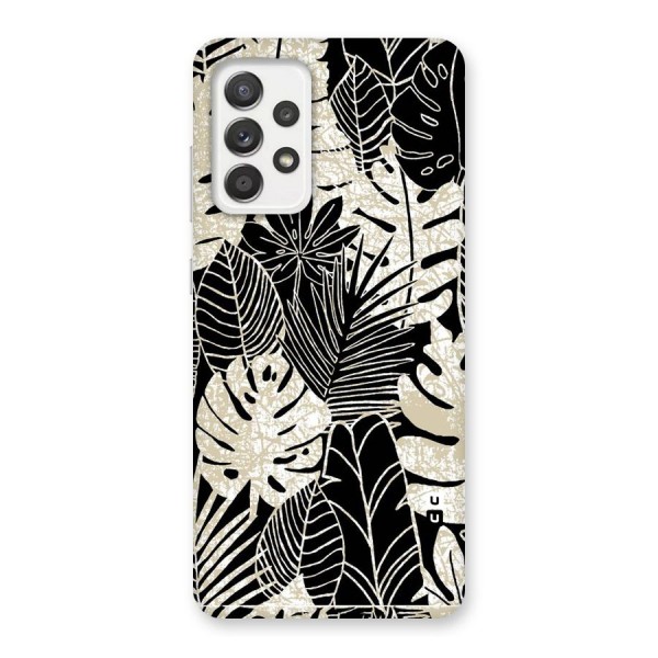 Leaf Pattern Back Case for Galaxy A52