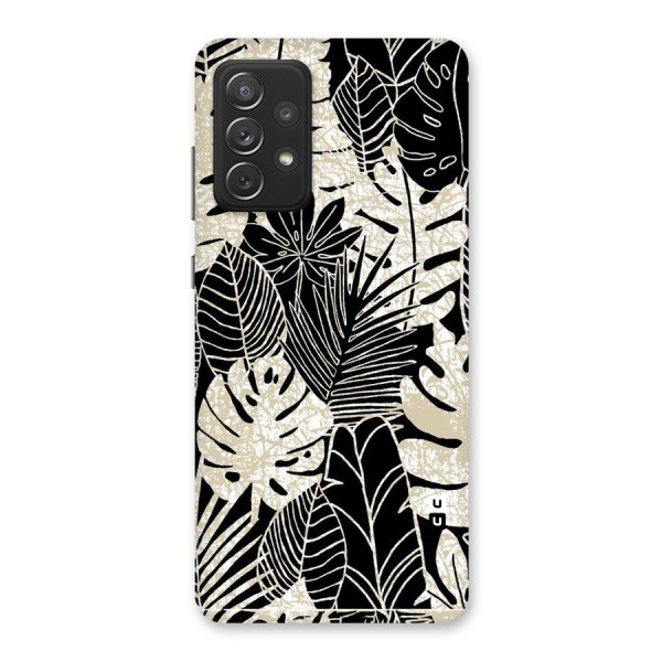 Leaf Pattern Back Case for Galaxy A72