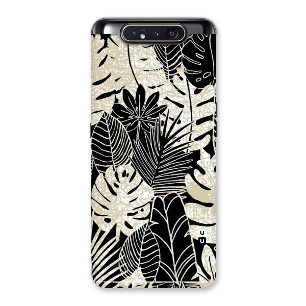 Leaf Pattern Back Case for Galaxy A80