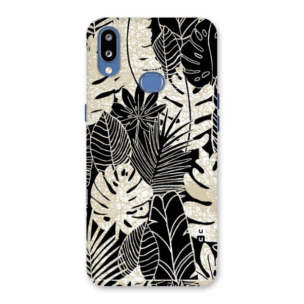 Leaf Pattern Back Case for Galaxy M01s