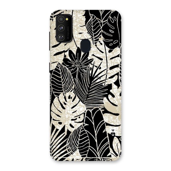 Leaf Pattern Back Case for Galaxy M21