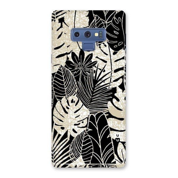 Leaf Pattern Back Case for Galaxy Note 9