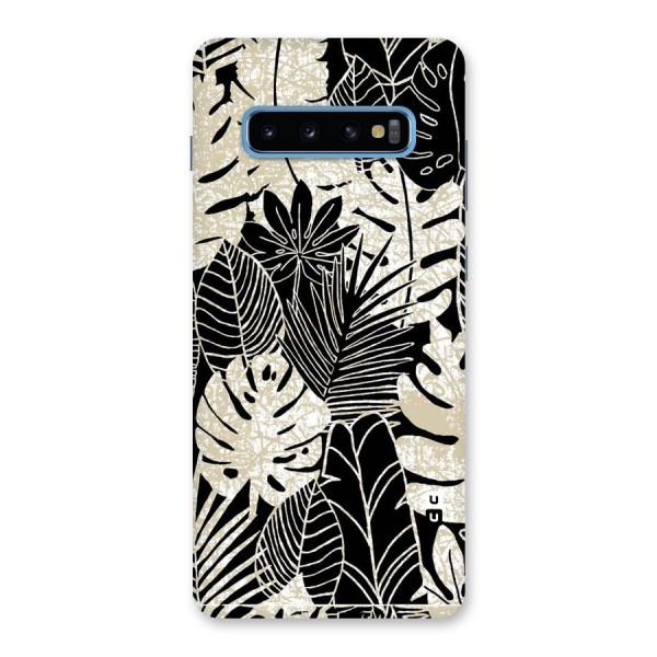 Leaf Pattern Back Case for Galaxy S10 Plus