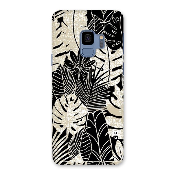 Leaf Pattern Back Case for Galaxy S9