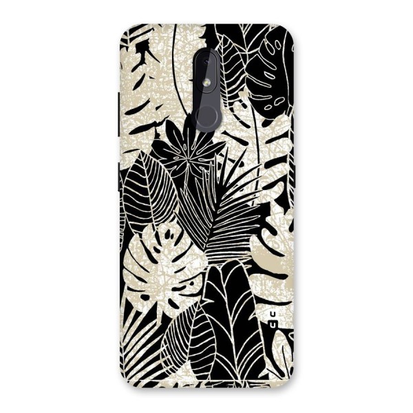 Leaf Pattern Back Case for Nokia 3.2