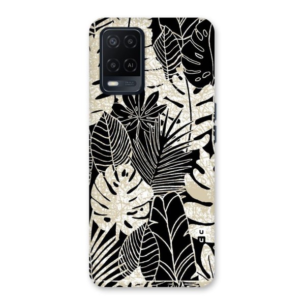 Leaf Pattern Back Case for Oppo A54