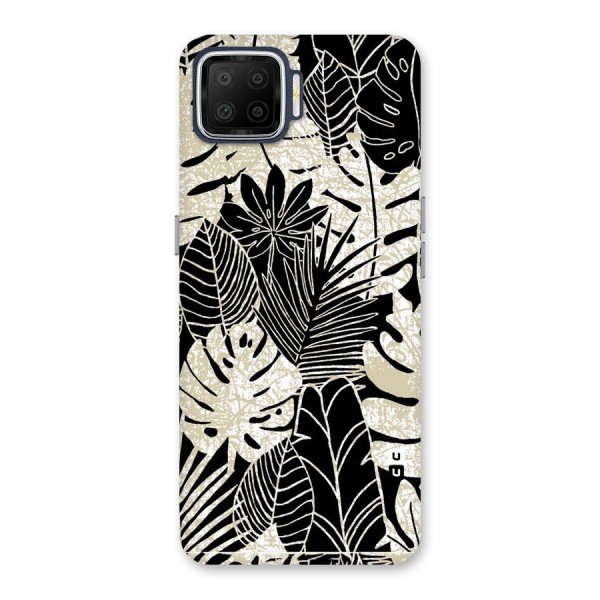 Leaf Pattern Back Case for Oppo F17