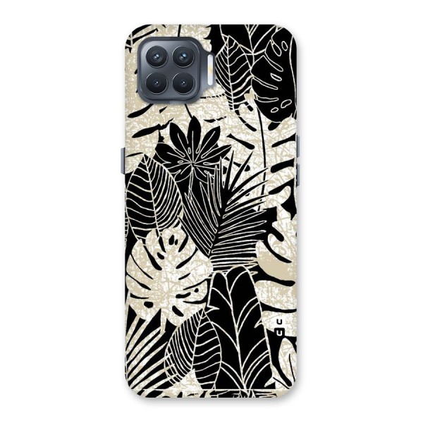 Leaf Pattern Back Case for Oppo F17 Pro