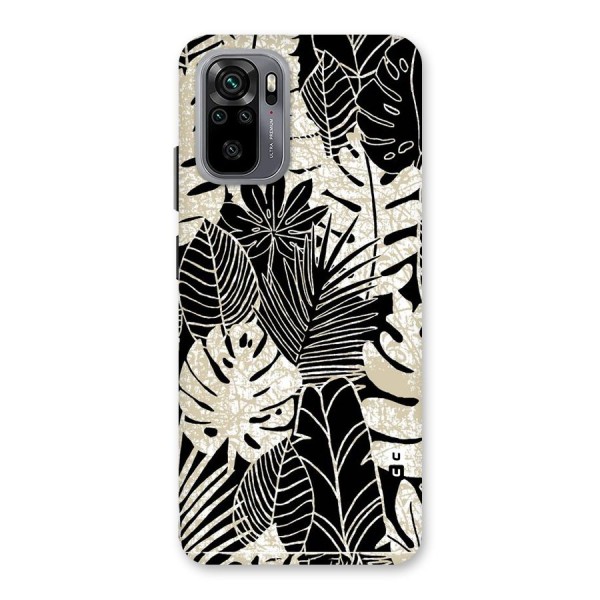 Leaf Pattern Back Case for Redmi Note 10