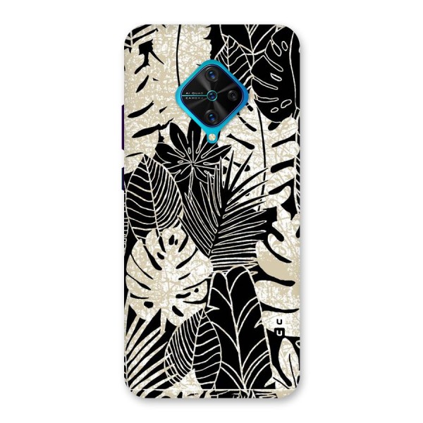 Leaf Pattern Back Case for Vivo S1 Pro