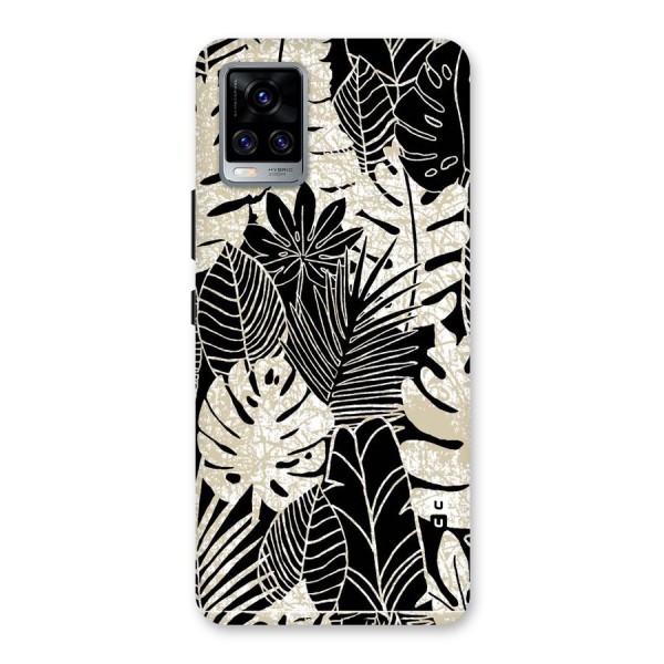 Leaf Pattern Back Case for Vivo V20 Pro