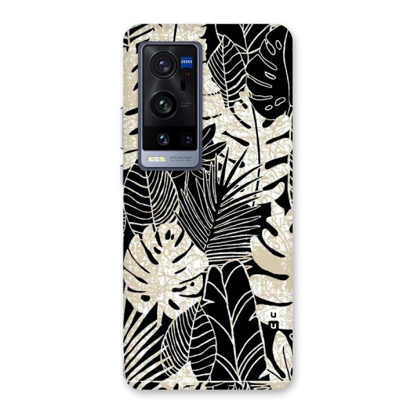 Leaf Pattern Back Case for Vivo X60 Pro Plus