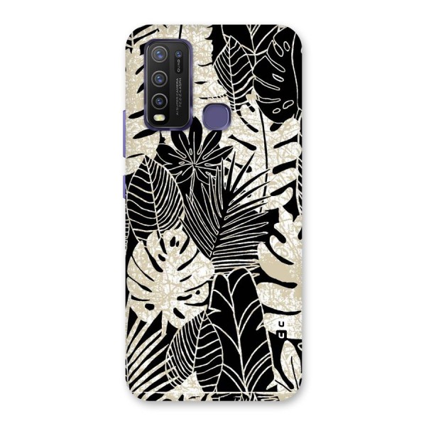 Leaf Pattern Back Case for Vivo Y30