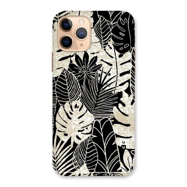 Leaf Pattern Back Case for iPhone 11 Pro