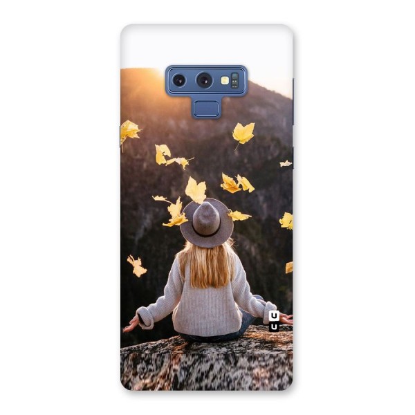 Leaf Rain Sunset Back Case for Galaxy Note 9