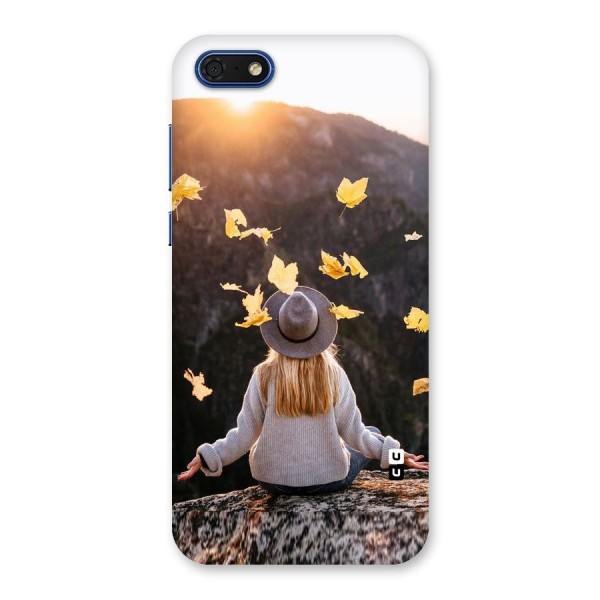 Leaf Rain Sunset Back Case for Honor 7s