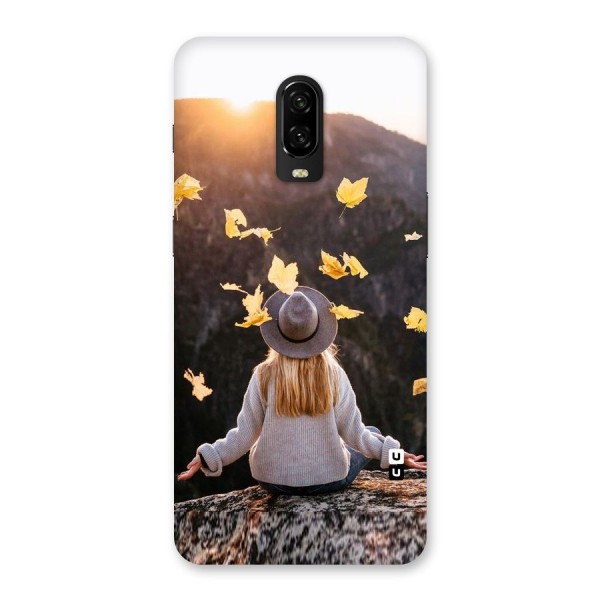 Leaf Rain Sunset Back Case for OnePlus 6T