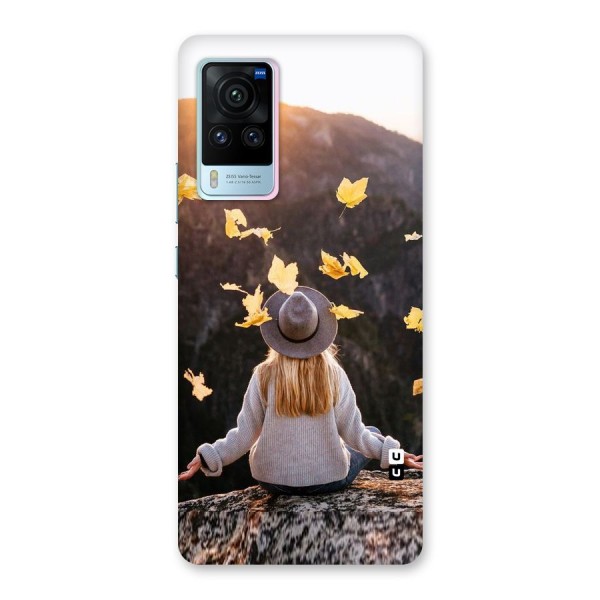 Leaf Rain Sunset Back Case for Vivo X60 Pro