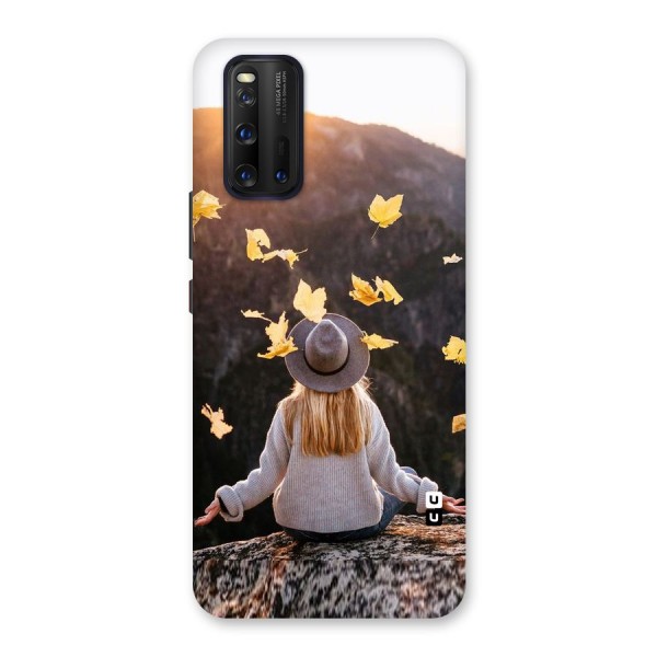 Leaf Rain Sunset Back Case for Vivo iQOO 3