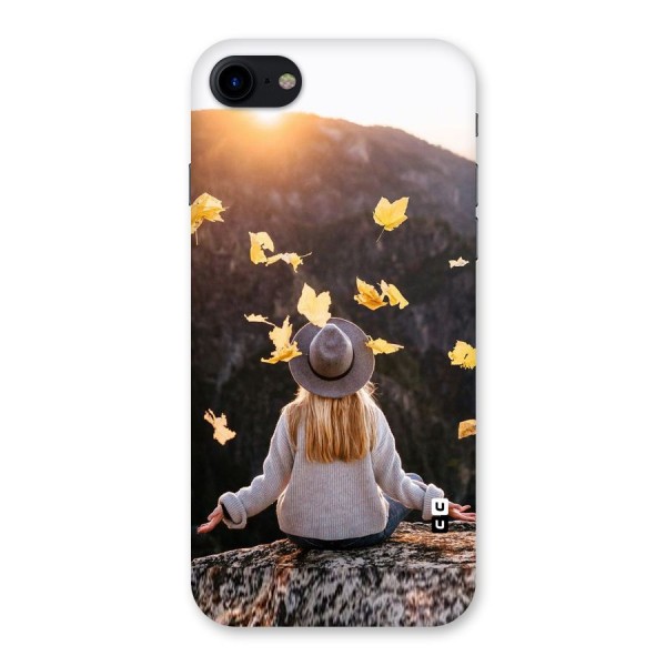 Leaf Rain Sunset Back Case for iPhone SE 2020