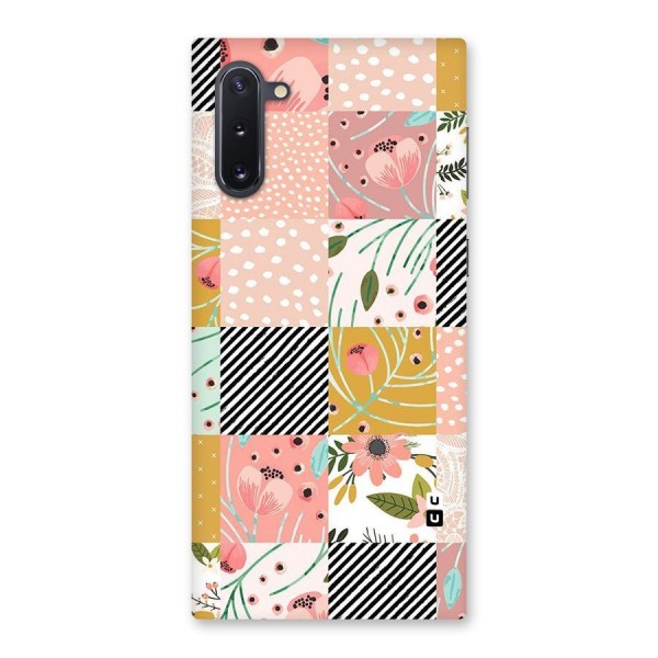 Leaf Stripe Polka Back Case for Galaxy Note 10