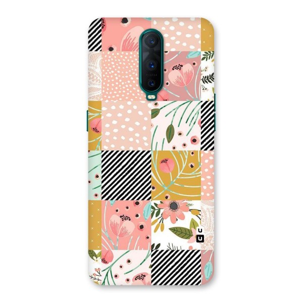 Leaf Stripe Polka Back Case for Oppo R17 Pro