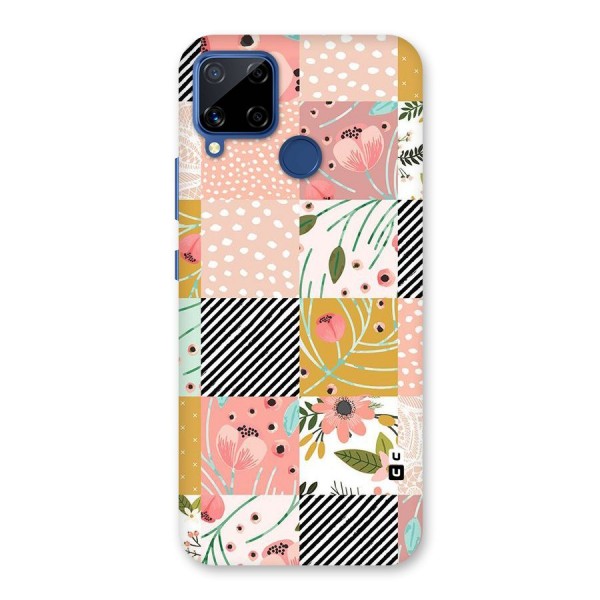 Leaf Stripe Polka Back Case for Realme C12