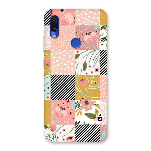 Leaf Stripe Polka Back Case for Redmi Note 7