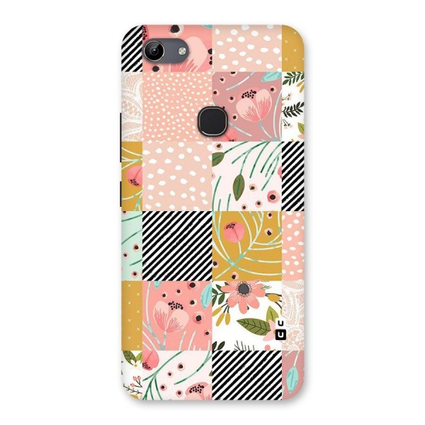 Leaf Stripe Polka Back Case for Vivo Y81