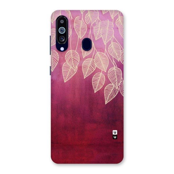 Leafy Outline Back Case for Galaxy A60