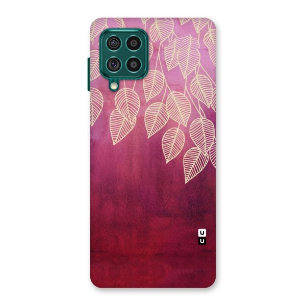 Leafy Outline Back Case for Galaxy F62