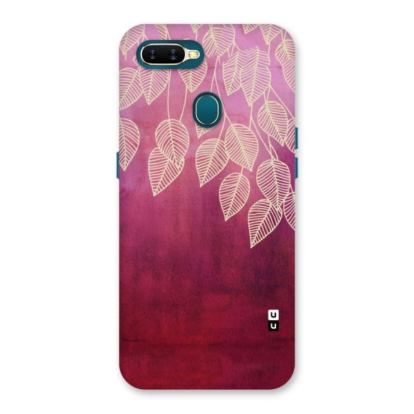 Leafy Outline Back Case for Oppo A7