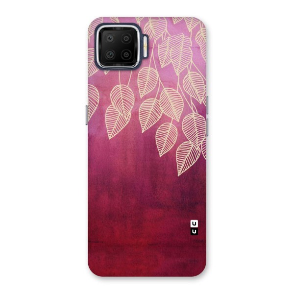 Leafy Outline Back Case for Oppo F17