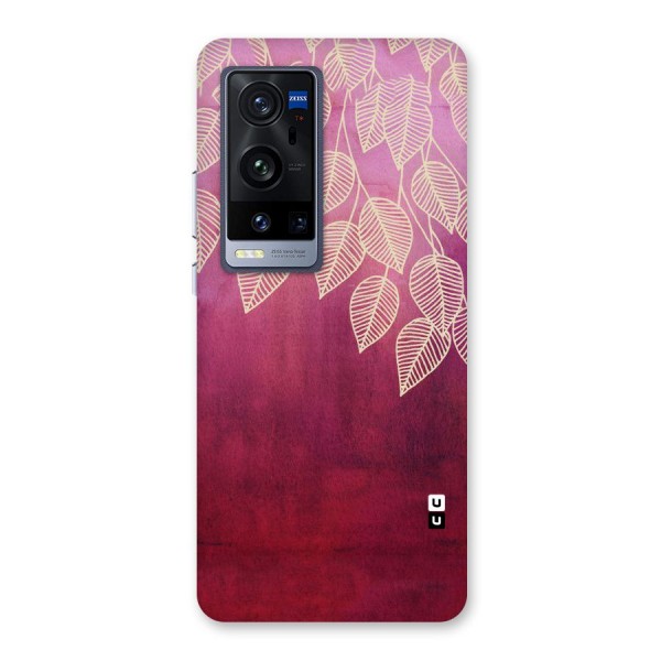 Leafy Outline Back Case for Vivo X60 Pro Plus