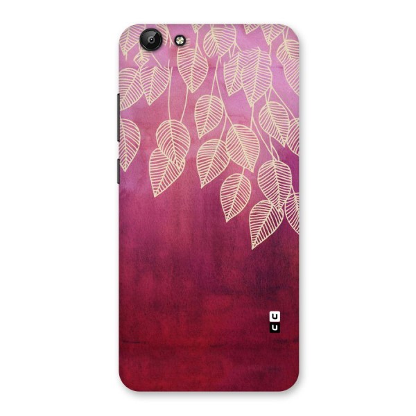 Leafy Outline Back Case for Vivo Y69