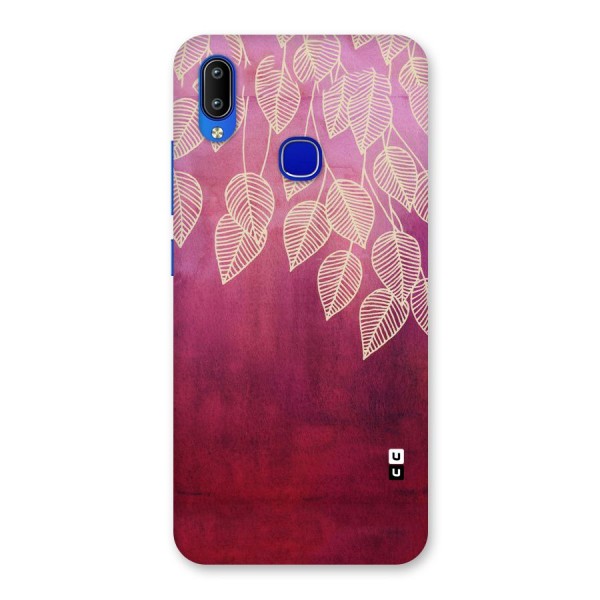 Leafy Outline Back Case for Vivo Y91