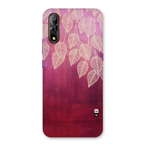 Leafy Outline Back Case for Vivo Z1x