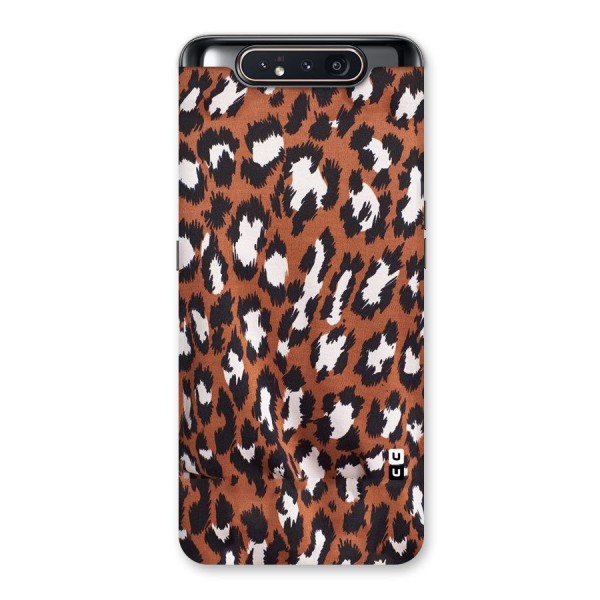 Leapord Design Back Case for Galaxy A80